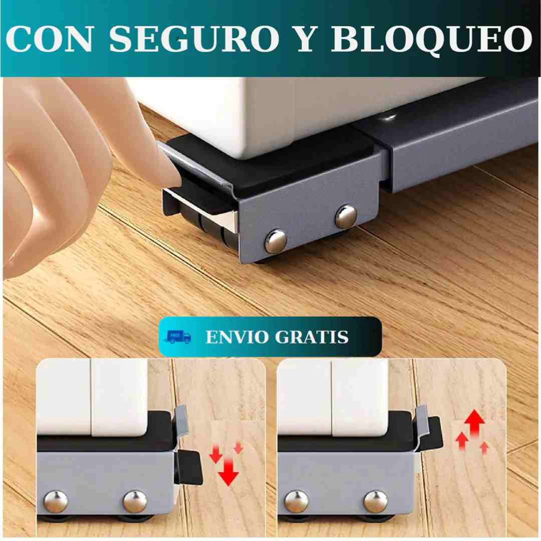 Base Soporte Para Lavadoras Neveras Muebles