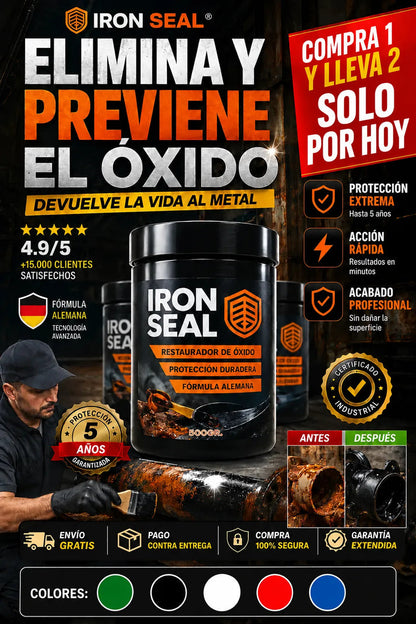 PAGUE 1 LLEVE 2 Iron Seal Reparacion