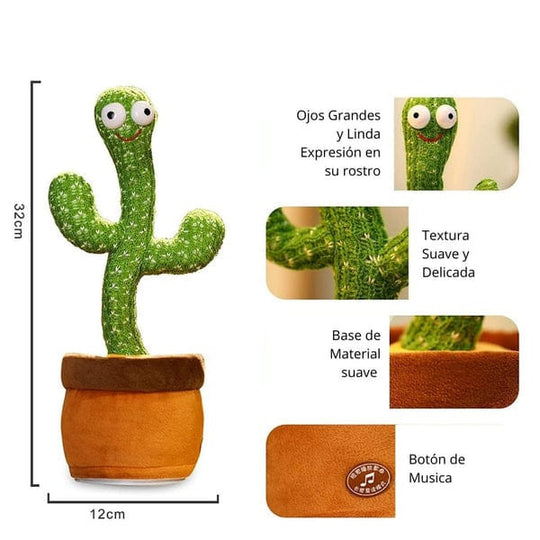 CACTUS BAILARÍN RECARGABLE